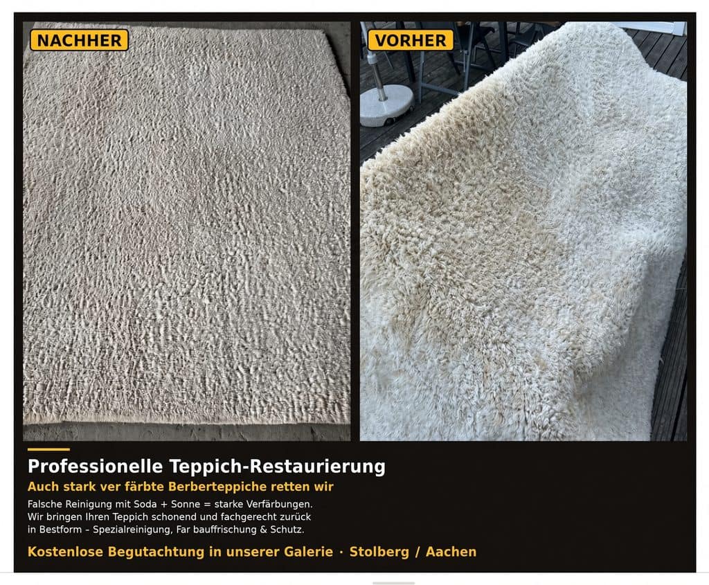 Professionelle Teppichreparatur und Restaurierung in Dueren Herzogenrath Linnich Langerwehe