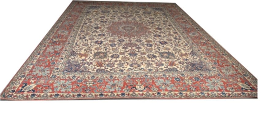 Professionelle Brandschaden-Sanierung und Wertermittlung eines Teppichs in Aachen